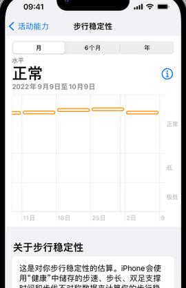 宾县iPhone手机维修如何在iPhone开启'步行稳定性通知'