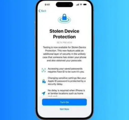 宾县苹果授权维修店分享被盗设备保护功能开启方法 